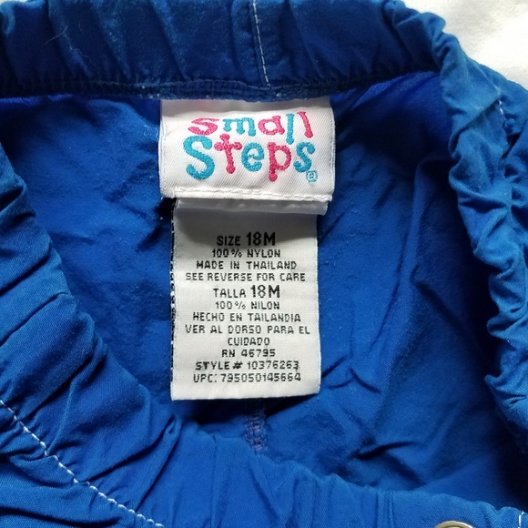 🌟4/$10🌟 Blue Elastic Waist Shorts - Picture 4 of 4